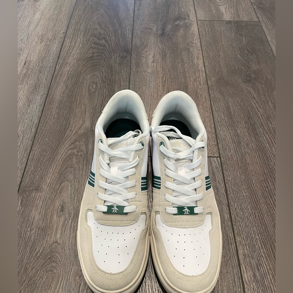 Original Penguin White and Green Sneakers - Picture 7 of 7